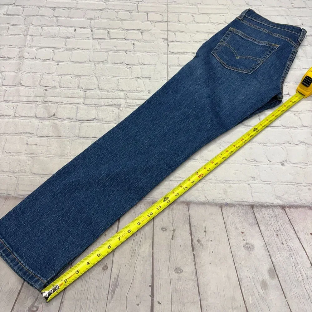 NWT Levi's 511 Slim Fit Jeans Men Size 32x30 Blue Denim Stretch C132 -28